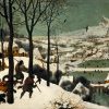 Pieter Bruegel the Elder - Hunters in the Snow (Winter) - (MeisterDrucke-2593)